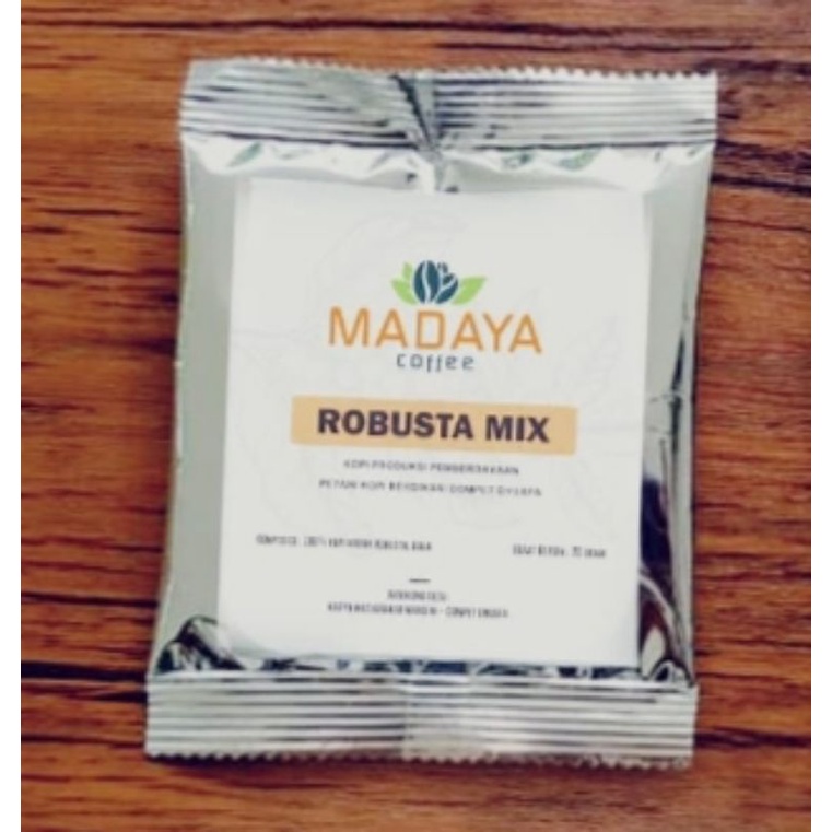 

kopi sachet robusta mix gula 10 sachet