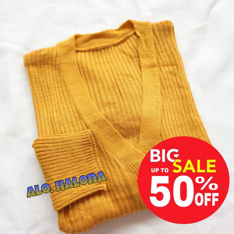 CARDIGAN CROP RAJUT / CARDIGAN FASHION KOREA / CARDY RAJUT CROP