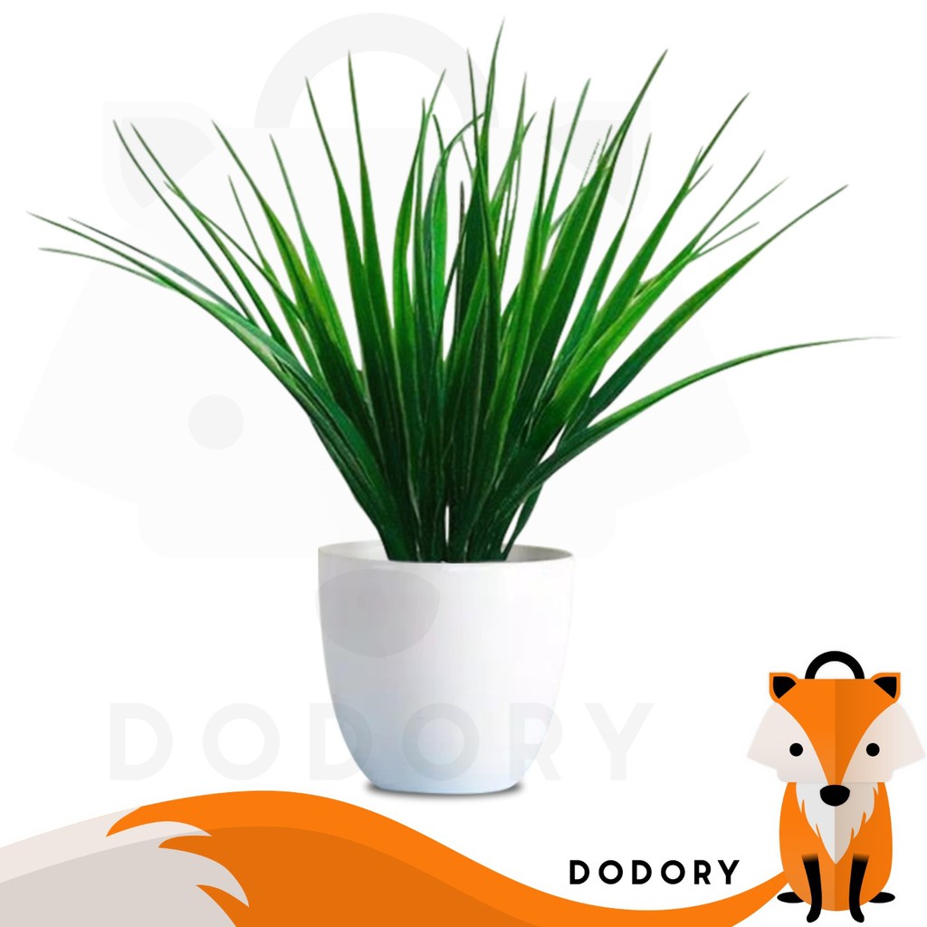 DODORY PT24 Pot Tanaman Hias Bunga Hias Plastik Ornamen Pot Bongsai Artificial Flower Decoration