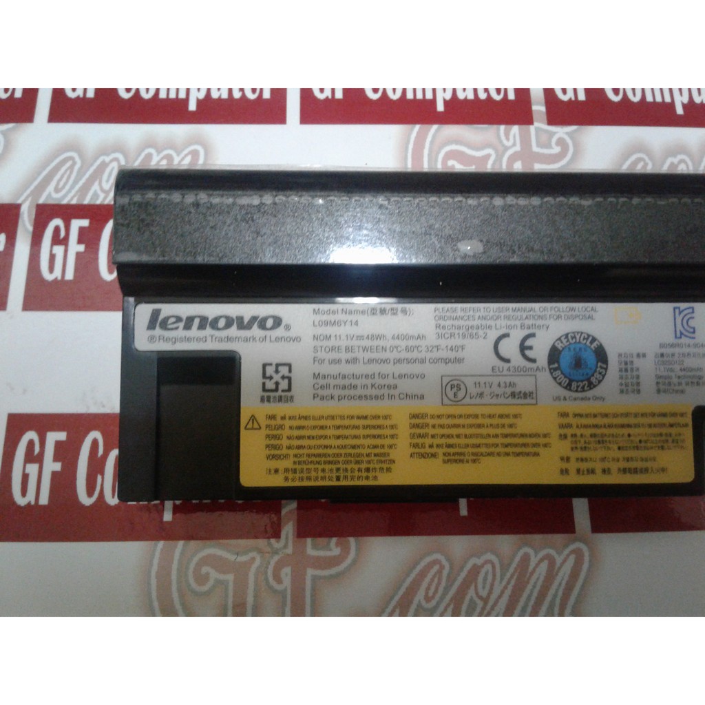 DIJUAL BATERAI LAPTOP LENOVO IDEAPAD S10-3 0647-29U S10-3 064757M S10-3 59-045096 S10-3 59-045096