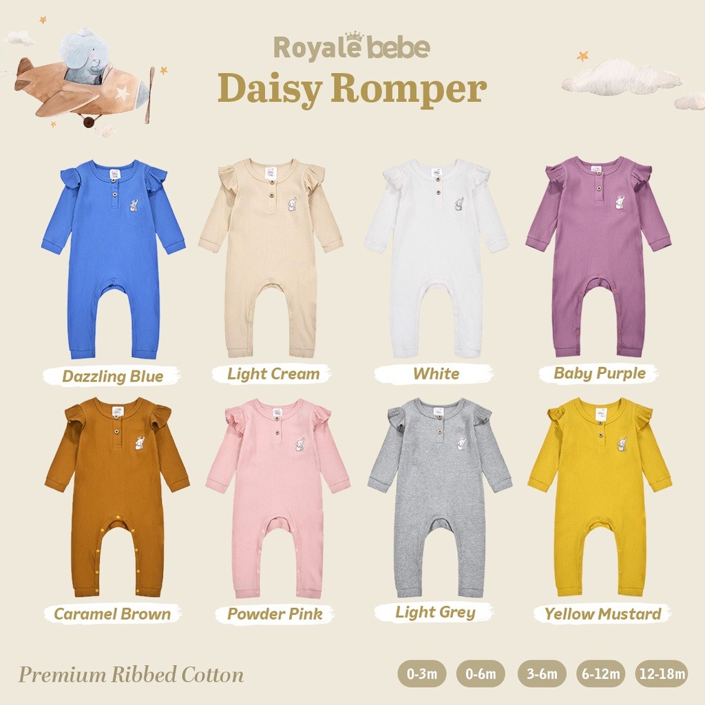 Sleepsuit Royale Bebe Daisy / Mambi Romper baby