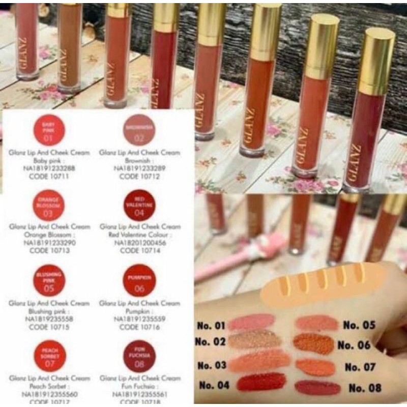 lipstik Glanz KK promo dapat bonus KK, ORI