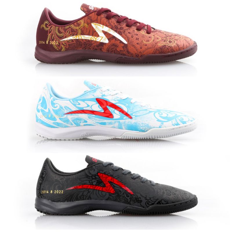 Sepatu Futsal SPECS Ls Etnis Batik Senopati Tirta Lightspeed Reborn Illuminate - SPECS HYPERSPEED 1.