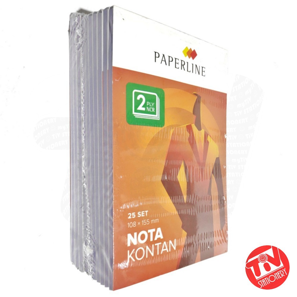 

Nota Kontan Paperline 2 PLY NCR (1 pack = 10 buku)
