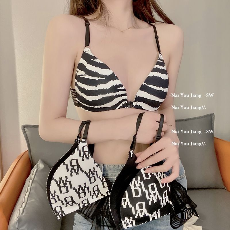 【 Bra Mall 】BM-226 BRA BH SEXY KANCING DEPAN DENGAN SIMPUL PITA KUPU-KUPU BUTERFLY DI BELAKANG MOTIF LUCU