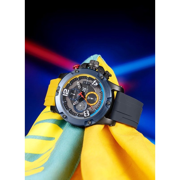 Jam Tangan Pria T5 H3885 3885 Original Man Rubber Chrono Watch