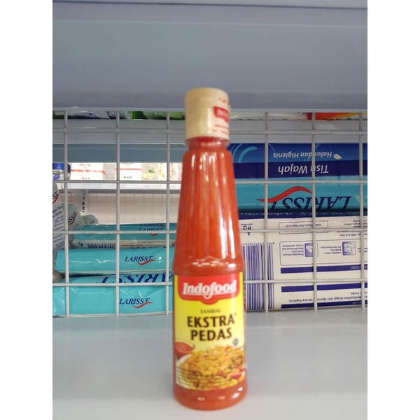 

INDOFOOD SAMBAL EXTRA PEDAS BOTOL 275 ML