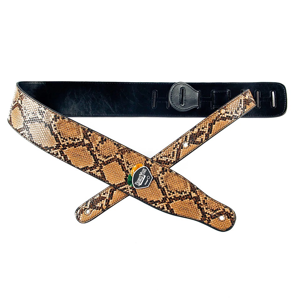Snake Skin Guitar Straps Electric - Rock You Emulational Snakeskin Bass Guitar Strap Acoustic Guitar Belt Strap Electric Bass Belt Shopee Indonesia