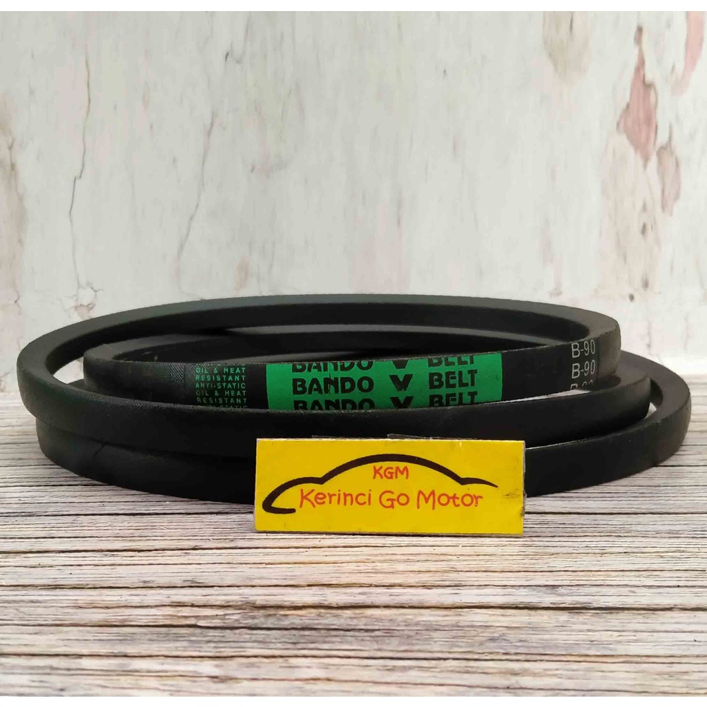 BANDO VAN BELT B-90 V BELT TALI KIPAS B90 FAN BELT VANBELT POLOS B-90