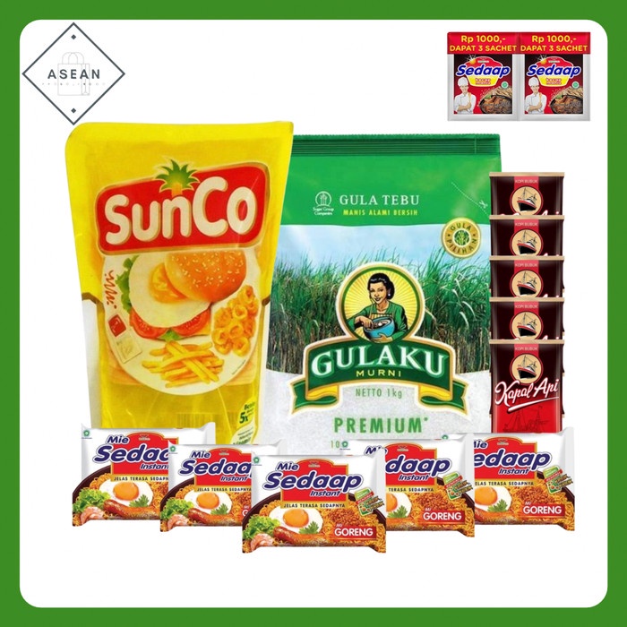 

Paket Sembako Murah Sedap 3