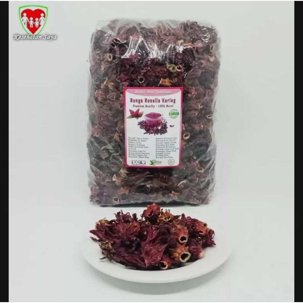 

TEH BUNGA ROSELLA MERAH AUR,TEH HERBAL,TEH BUNGA ROSELLA TAMPA EFEK SAMPING