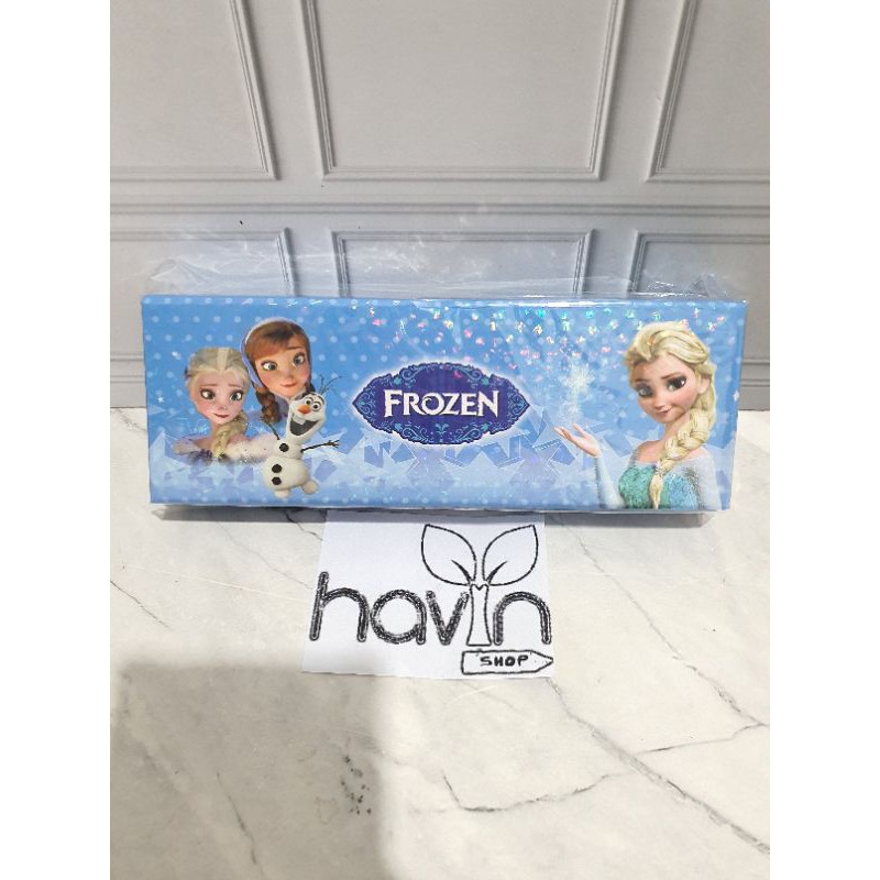 kotak pensil DUS/pensil case/tempat pensil DUS fancy-FROZEN