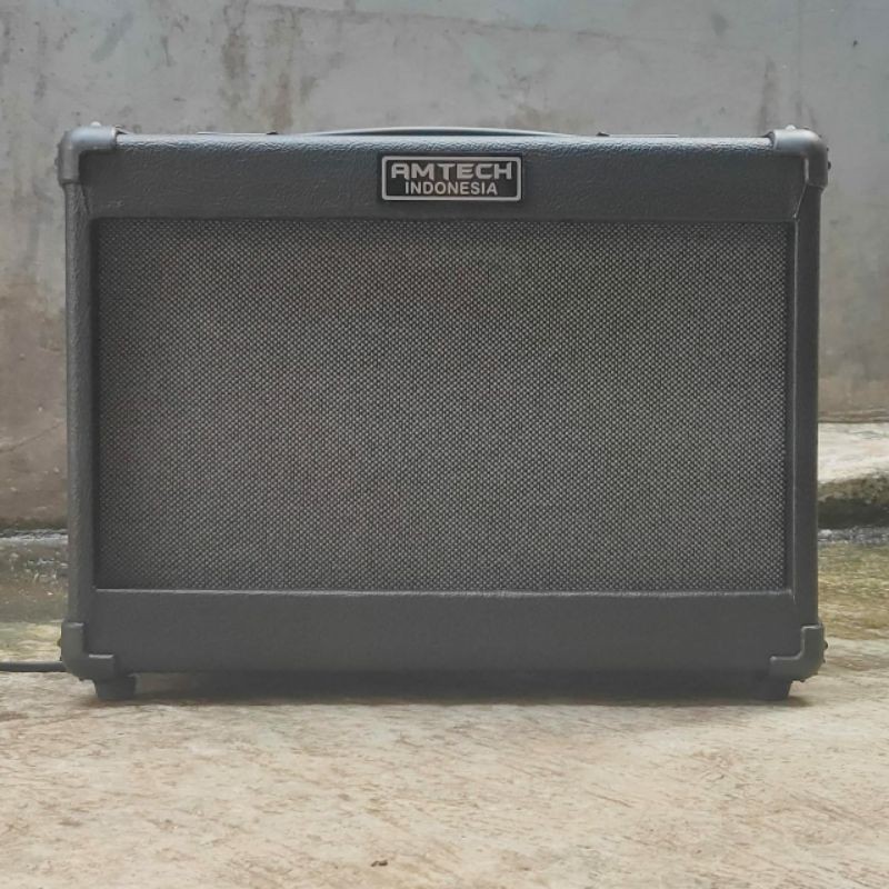 Ampli Bass AMTECH 20B Original (6 inch 20 watt) cocok untuk ngulik atau belajar dirumah