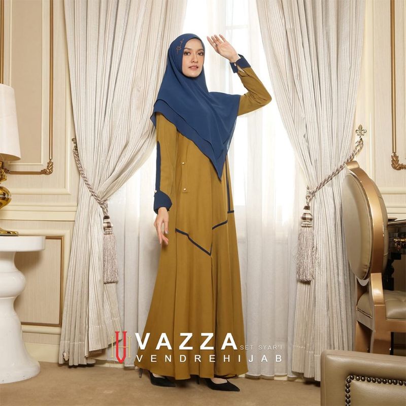 Vazza set syar'i by vendre hijab kursien karzai ready