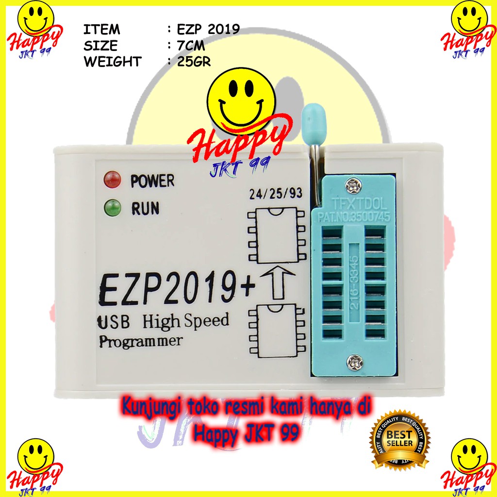 [ HAPPY JKT 99 ] EZP2019 EZP 2019 FLASH BIOS ALAT FLASH PROGRAMMER