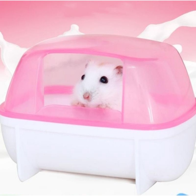 Sweet sauna Tempat Mandi Pasir Hamster Hewan Hamster Aksesoris hamster