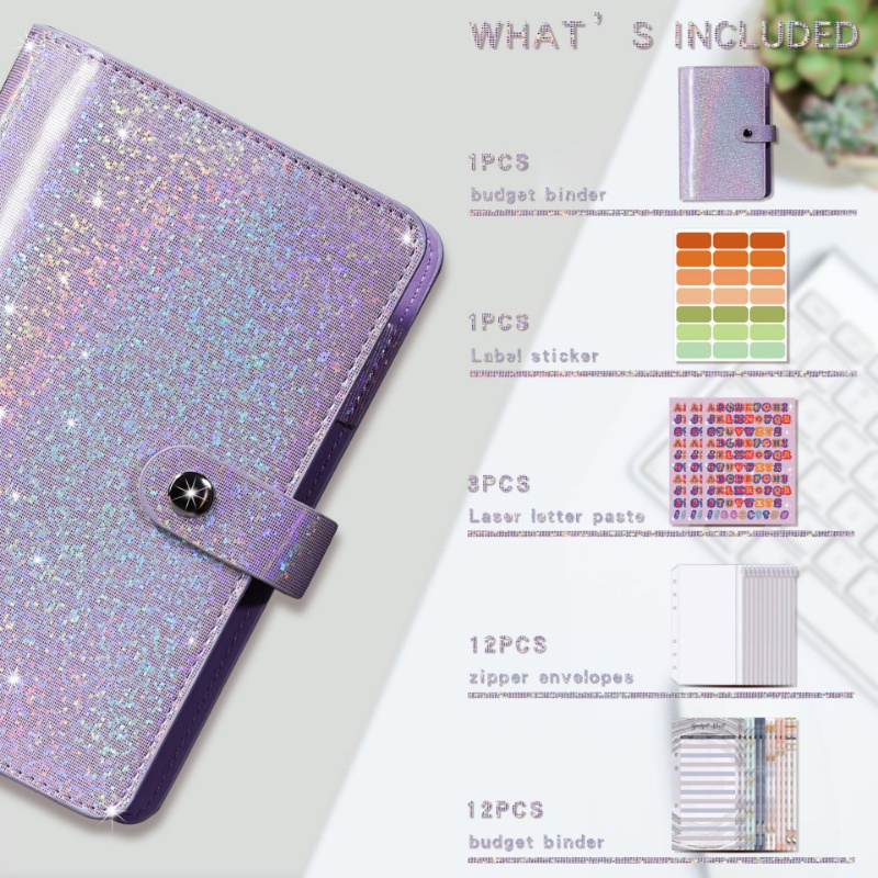 Buku Notebook / Catatan / Agenda / Diary A6 Bahan Kulit PU Dengan Amplop