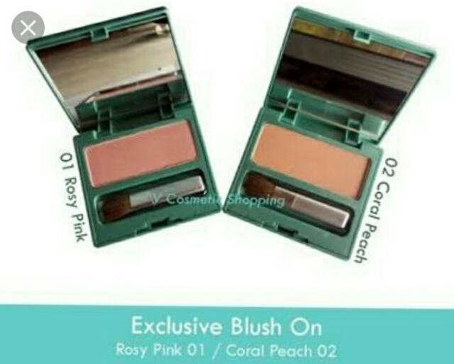 Wardah Exclusive Blush On