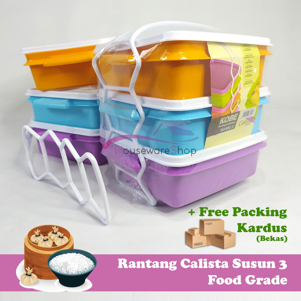 Rantang / Tempat Makan Calista Susun 3