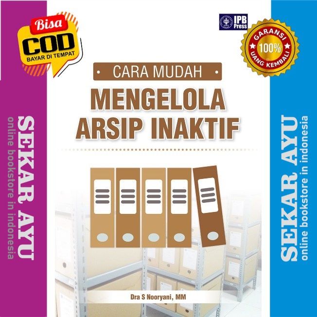 Jual Buku Cara Mudah Mengelola Arsip Inaktif S Nooryani Shopee