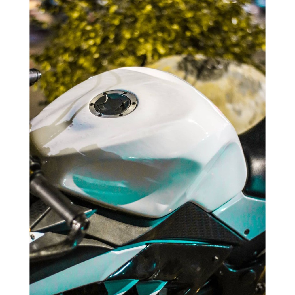 Kondom tangki ninja 250 fi model zx 636 cover tanki ninja 250 fi winglet ninja visor ninja