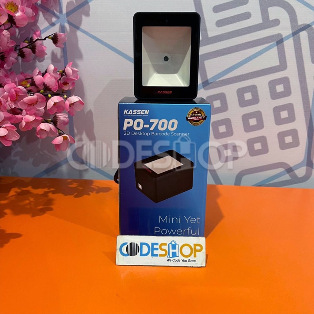 Scanner Barcode Kassen PO-700 Scanner Omni Directional 2D QR Code USB