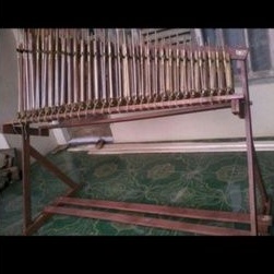 Angklung toel bambu hitam 31 nada angklung ngamen berdiri