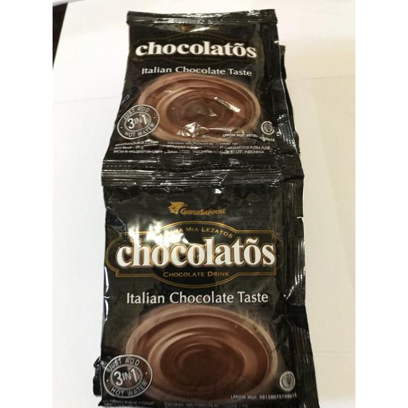 

9H476R- Chocolatos Chocolate Drink 1 Renceng / 10 Sachet / Pcs / Coklat Dyu5Ge4-