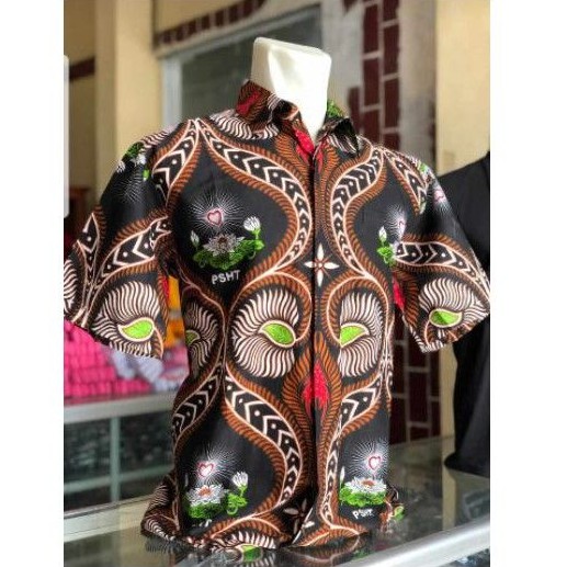 kemeja batik SH terate lengan pendek psht