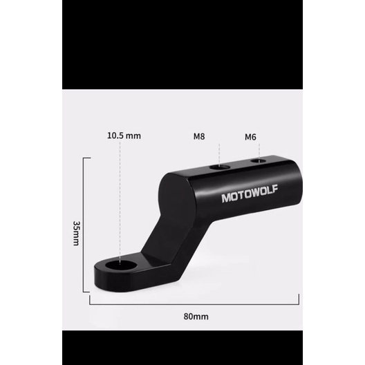 breket dudukan lampu tembak motor full cnc IMPORT thailand FOURSIX_46
