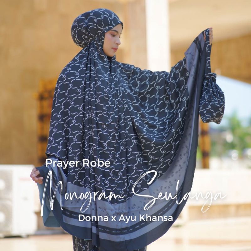 Prayer Robe Monogram Seulanga Donna Scarves /Mukena