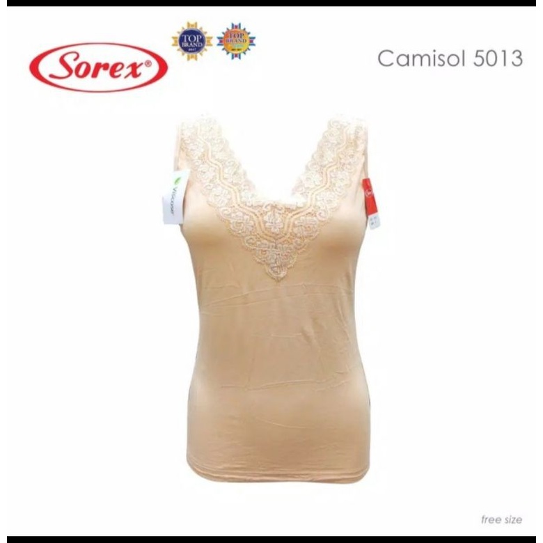 Singlet Tan top kamisol Sorex 5013