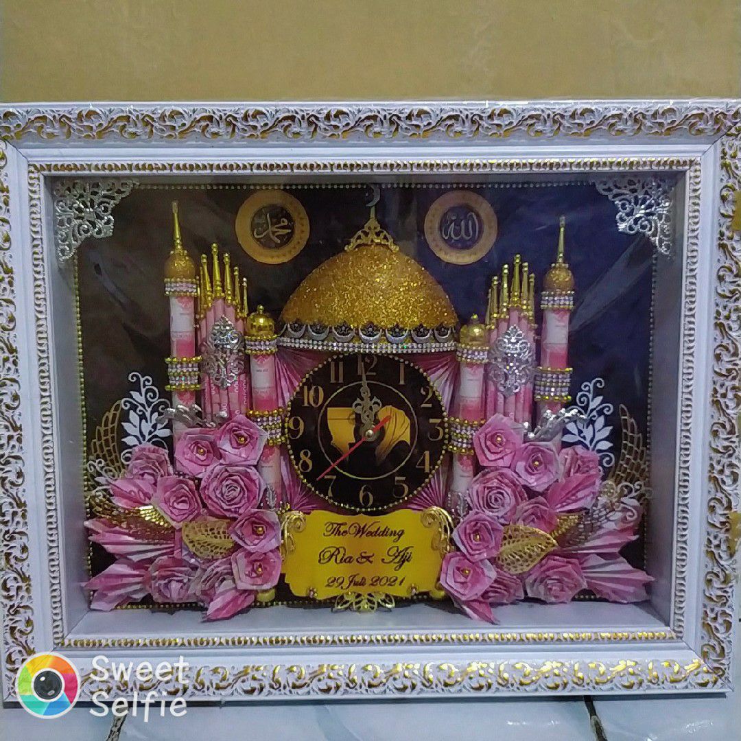 Background Jam Shabby Harga Satuan Background Saja