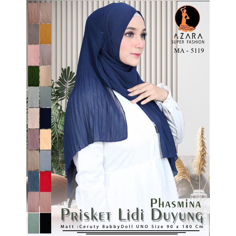 PHASMINA PLISKET LIDI DUYUNG  {90 X 180} AZARA-1
