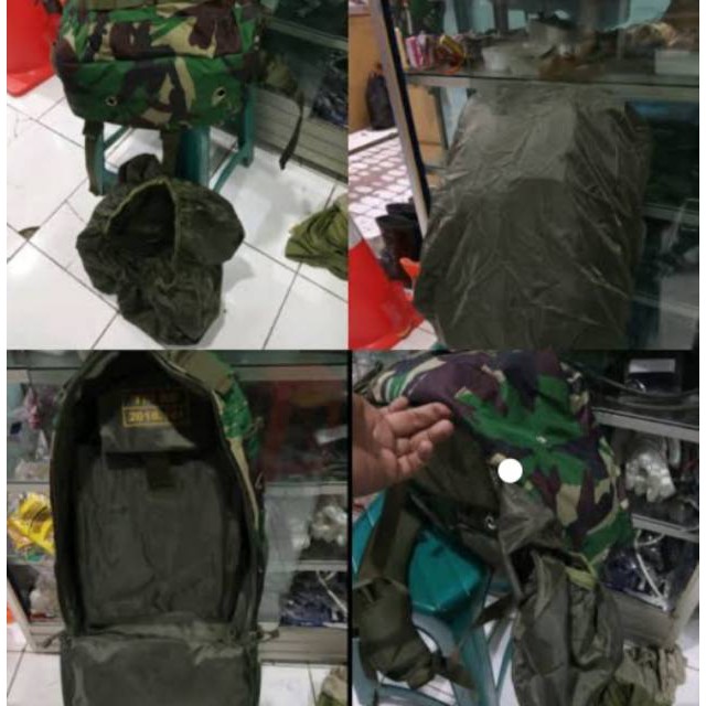 SKD           TAS PUNGGUNG LORENG TNI - TAS RANSEL ORIGINAL TNI