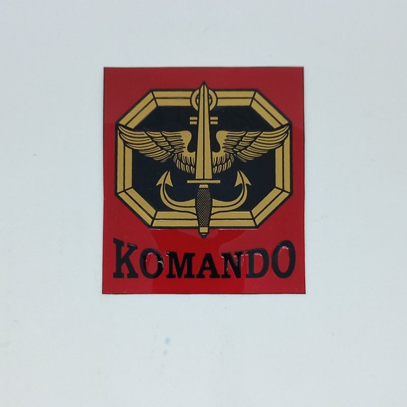 

Stiker Komando - Sticker Komando-sticker Kopassus.