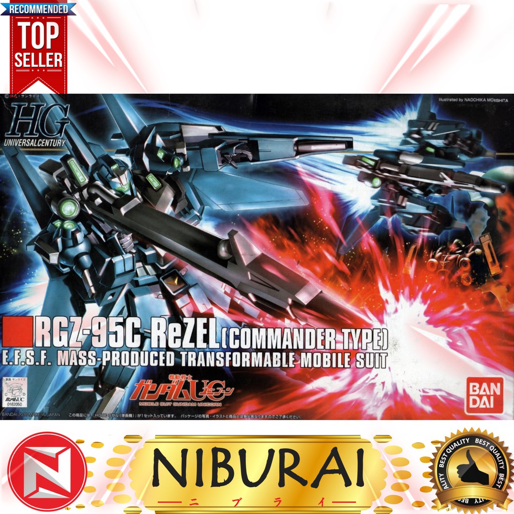 1/144 HG RGZ-95C ReZEL Commander Type