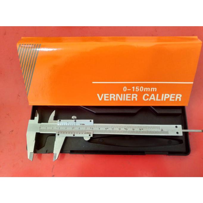 

Promo Awal tahun Jangka sorong analog stainless sigmat caliper 150 mm alat pengukur Promo Awal tahun