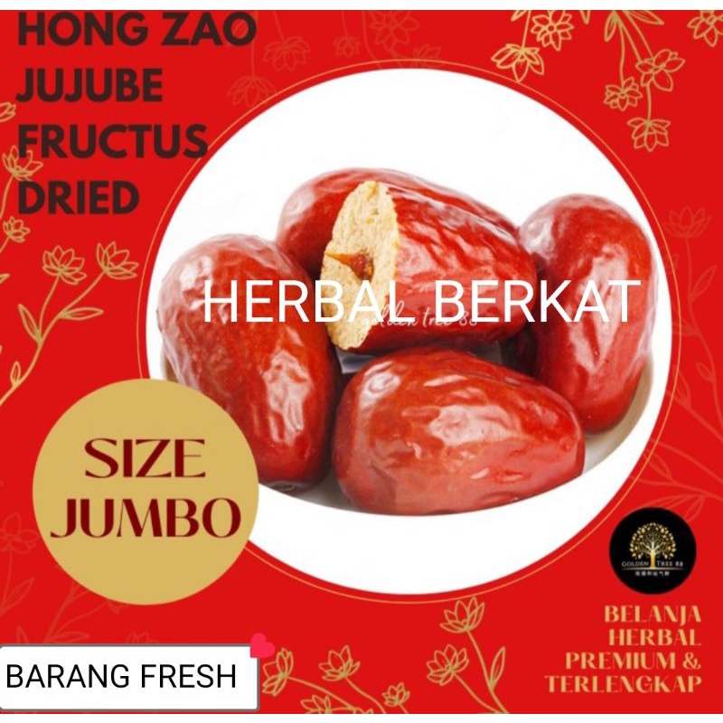 

1kg angco jumbo / hong zhao da / kurma cina besar