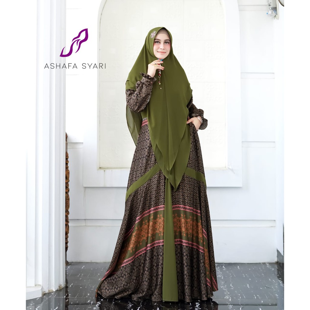 Almeera New Set Syari By Ashafa syar'i