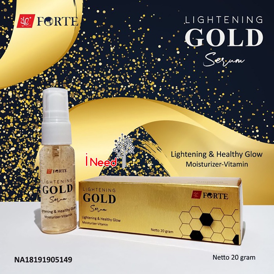 (INEED) ( GOLD ) SYB FORTE SERUM GOLD BRIGHTENING ORIGINAL