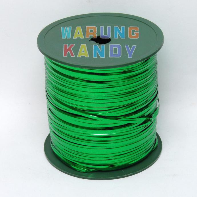 Best Produk] Pita Kawat / Pita Souvenir 500Yar Hijau Daun