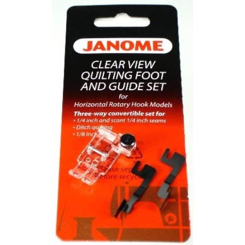 jJANOME Sepatu mesin jahit janome (3 in one ) 1/4&quot;-1/&quot;8