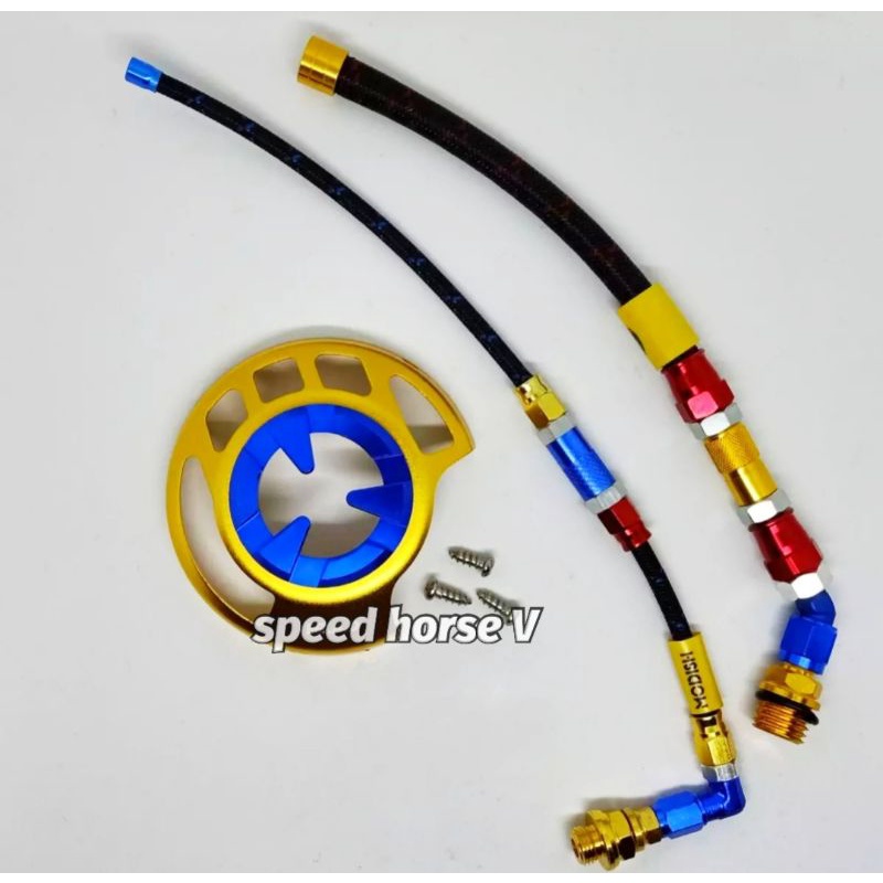 Paket 3in1 Selang garden+tutup oli selang+tutup kipas mio-beat-fino dll