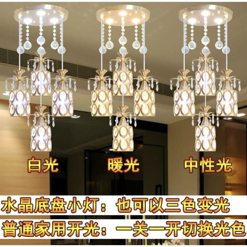 [] HAENDSMART []LAMPU GANTUNG RUANG MAKAN MODERN MINIMALIS KRISTAL MEWAH IMPORT LANGSUNG DR CINA