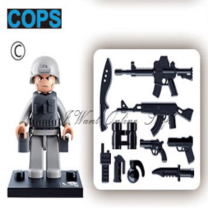 LEGO SLUBAN POLISI DAN PERAMPOK 12 SERI M38-B0586-C