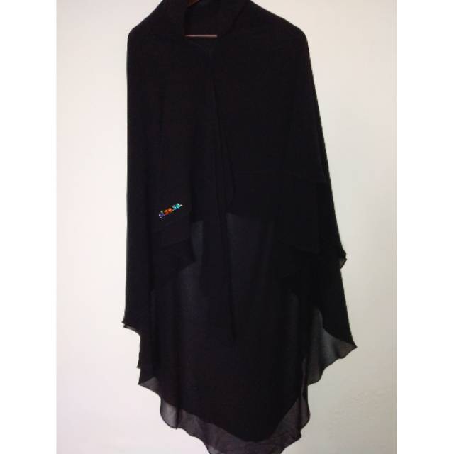 Sisesa khimar black preloved
