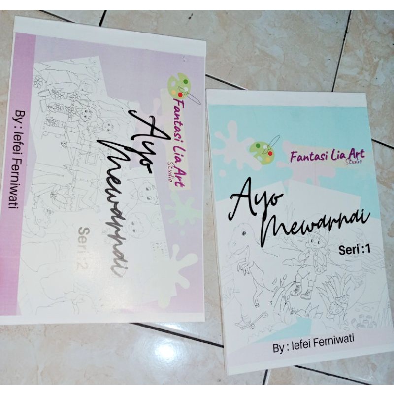 

buku Ayo Mewarnai Fla seri 1 dan 2