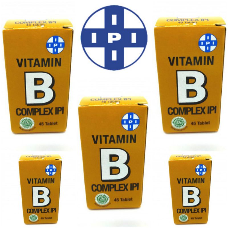 IPI Vitamin B Complex botol 45 Tablet