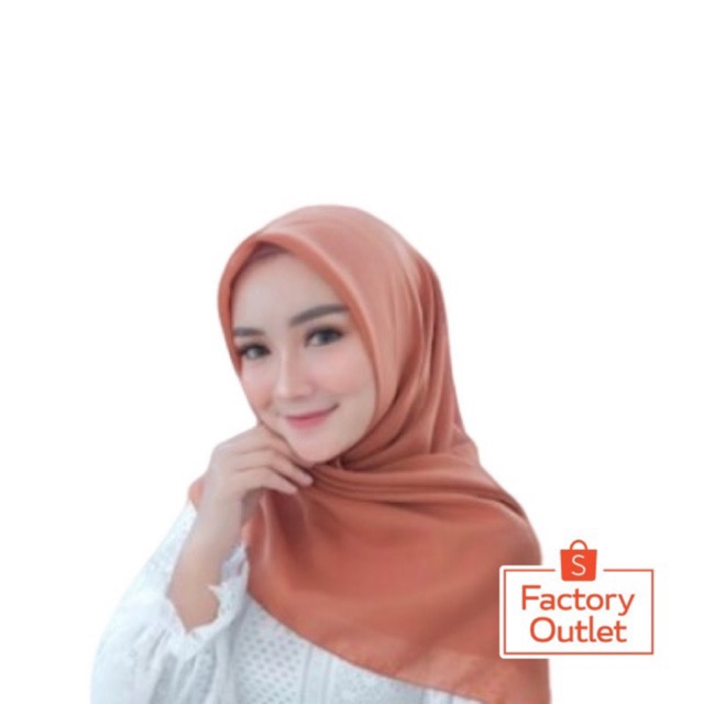  Bella  Square  warna  part 1 hijab segiempat Shopee 